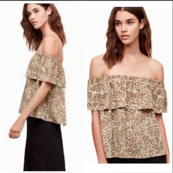 Wilfred Tops - Aritzia | Wilfred off the shoulder top Size S
